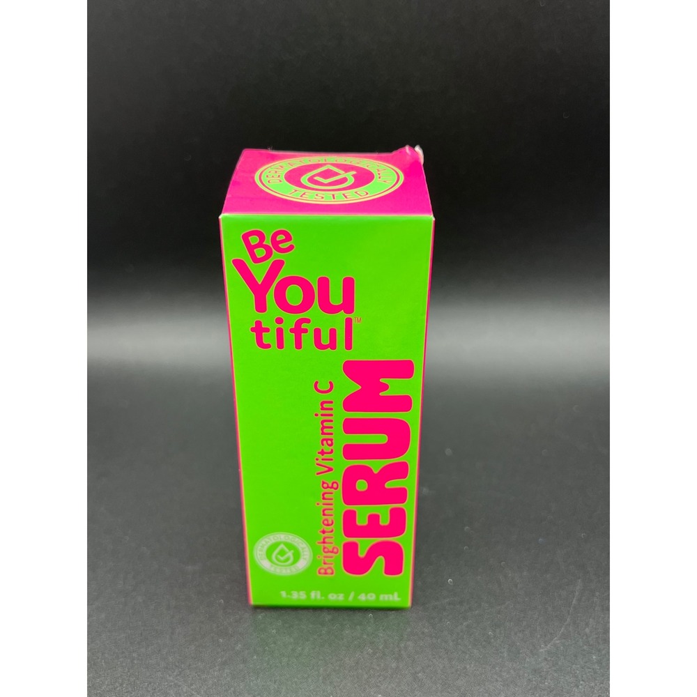 Be-You-tiful Brightening Vitamin C Serum 1.35oz 40ml Alcohol-Free Glow Skincare